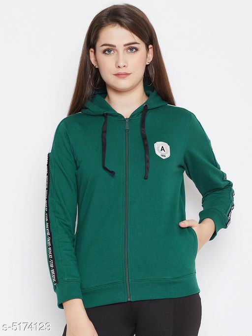 Attractive Cotton Blend Women's Sweatshirt Fabric: 