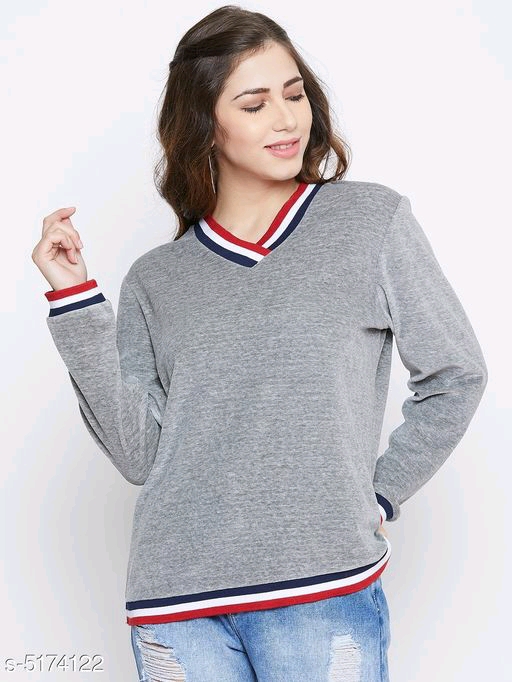 Attractive Cotton Blend Women's Sweater