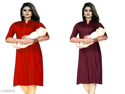 Women's Maternity and Feeding kurti combo 