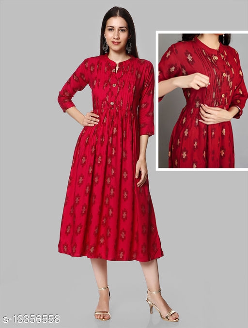 Alisha Attractive Maternity feeding Kurtis 