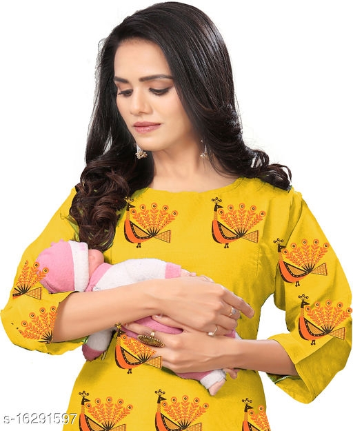 XYZ Creation's Maternity and feeding Kurtis