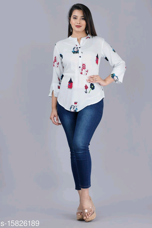 Twirl Tales Rayon Top 