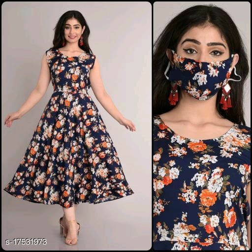 ZANIES's Womens Polycrepe Maxi Dress sleeveless 