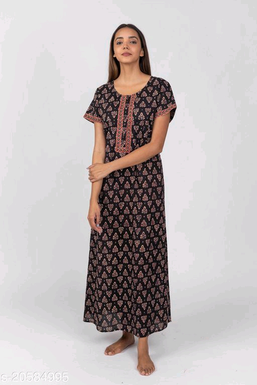 Kasya Comfy Jaipur Cotton Nighties 