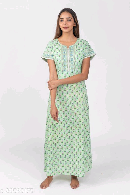 Kasya Comfy Jaipur Cotton Nighties 